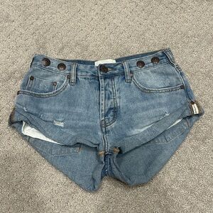 Denim Blue Women's Shorts